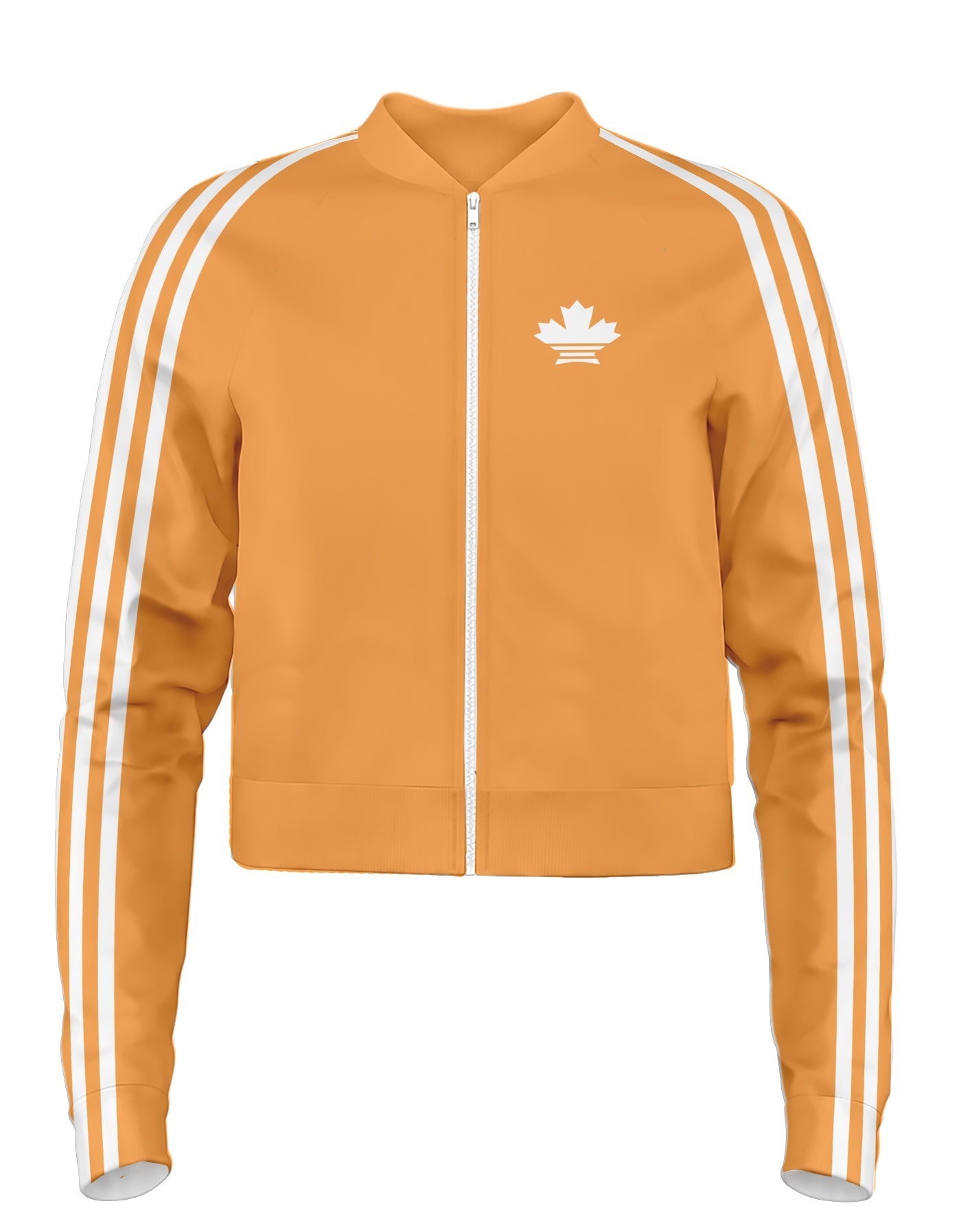 Track Meet Jockey Jacket Low Collar No Pocket No Rib