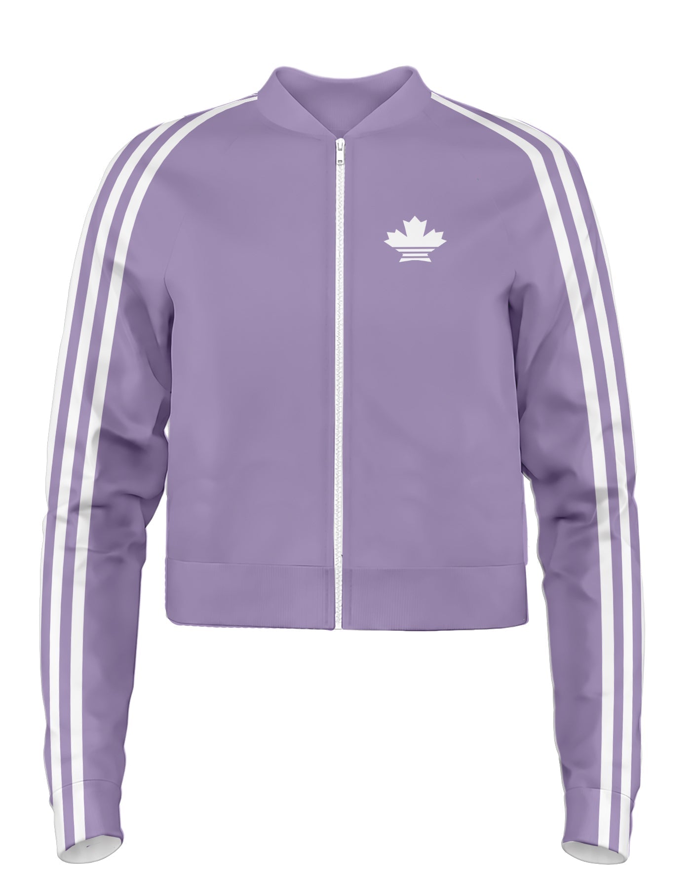 Track Meet Jockey Jacket Low Collar No Pocket No Rib