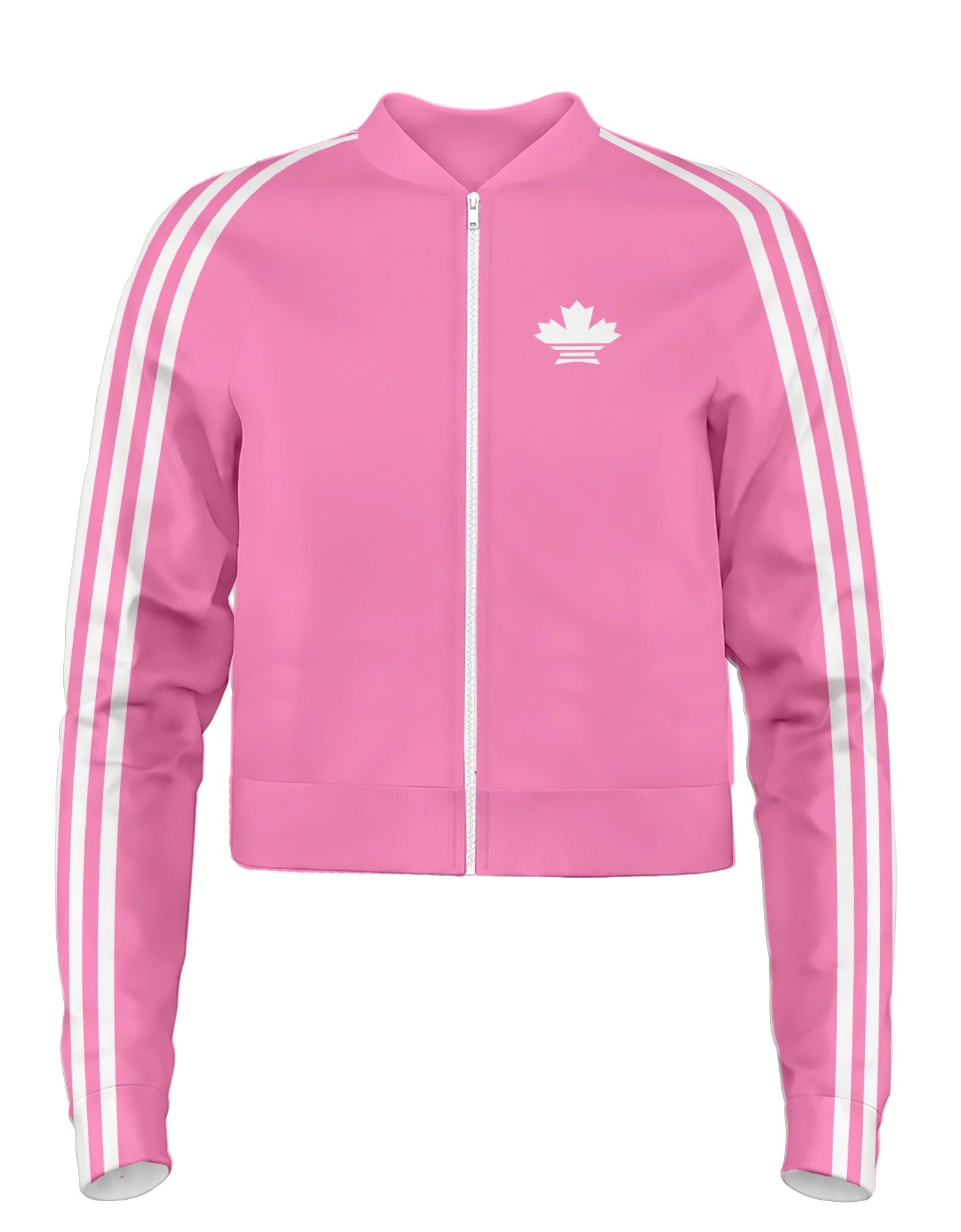 Track Meet Jockey Jacket Low Collar No Pocket No Rib