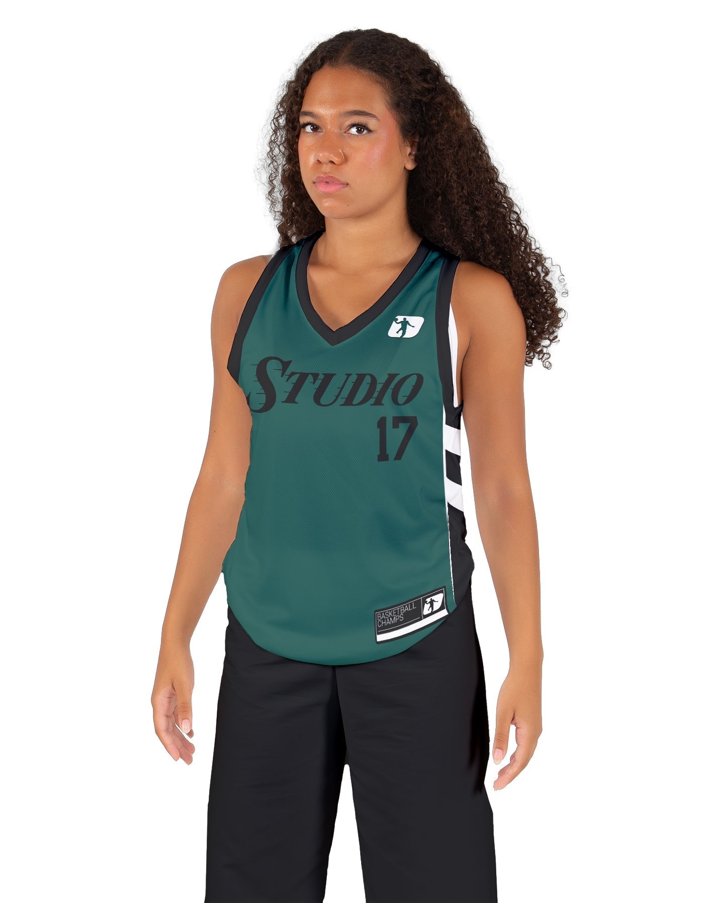 Varsity Basketball Jersey No Side Panel