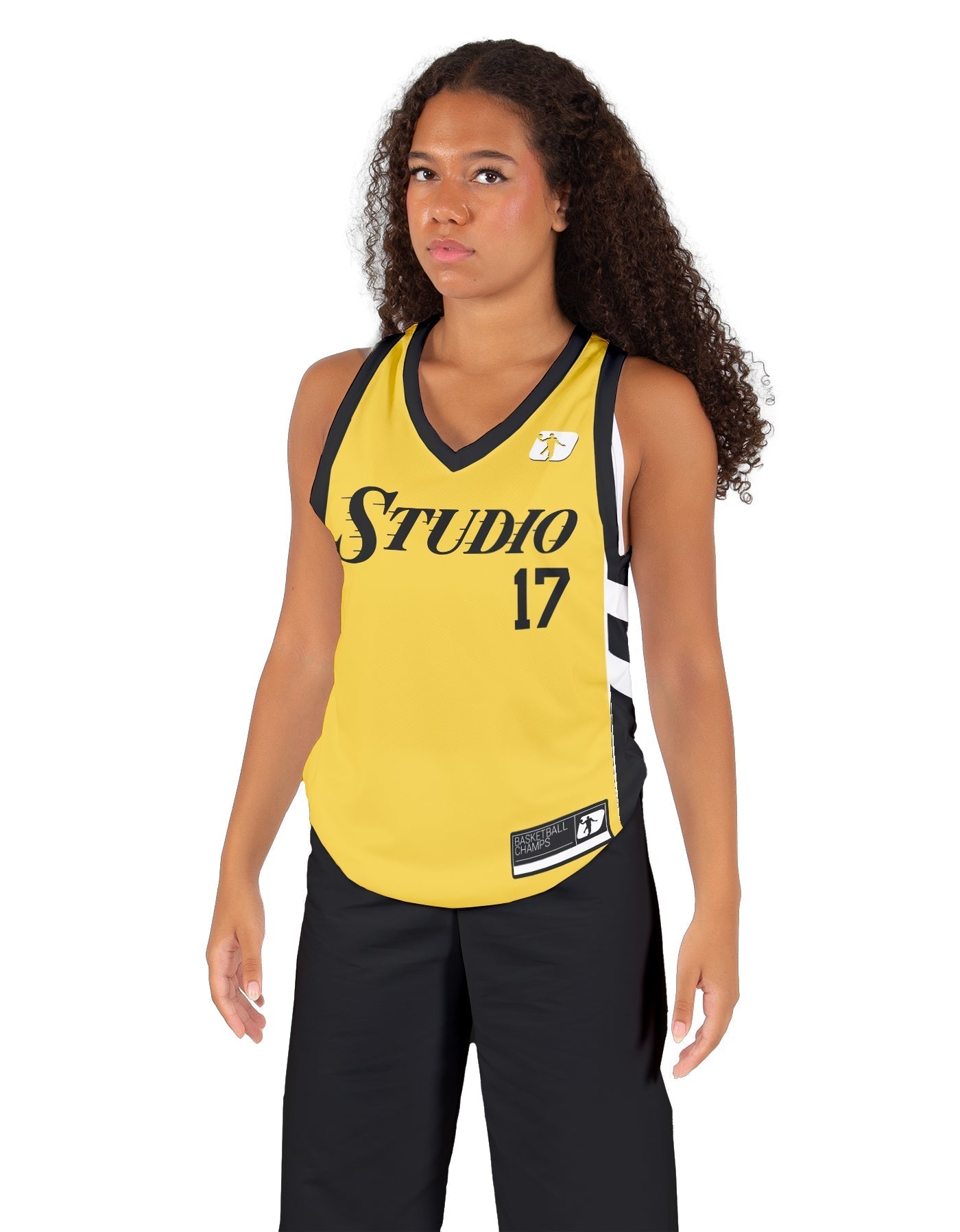 Varsity Basketball Jersey No Side Panel
