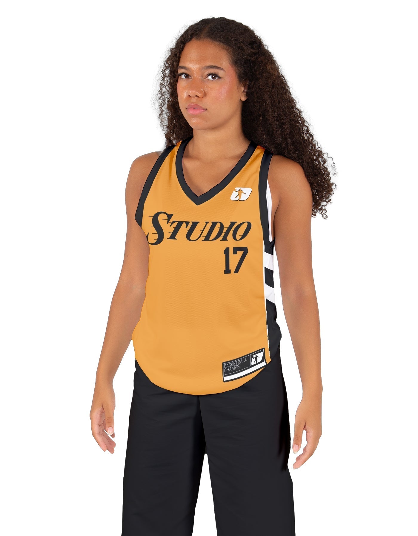 Varsity Basketball Jersey No Side Panel