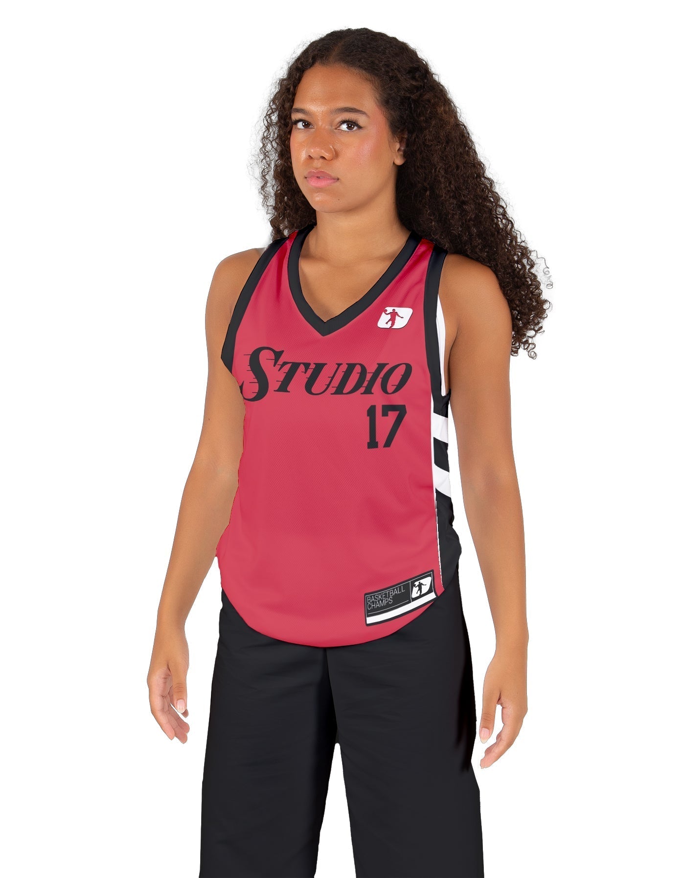Varsity Basketball Jersey No Side Panel