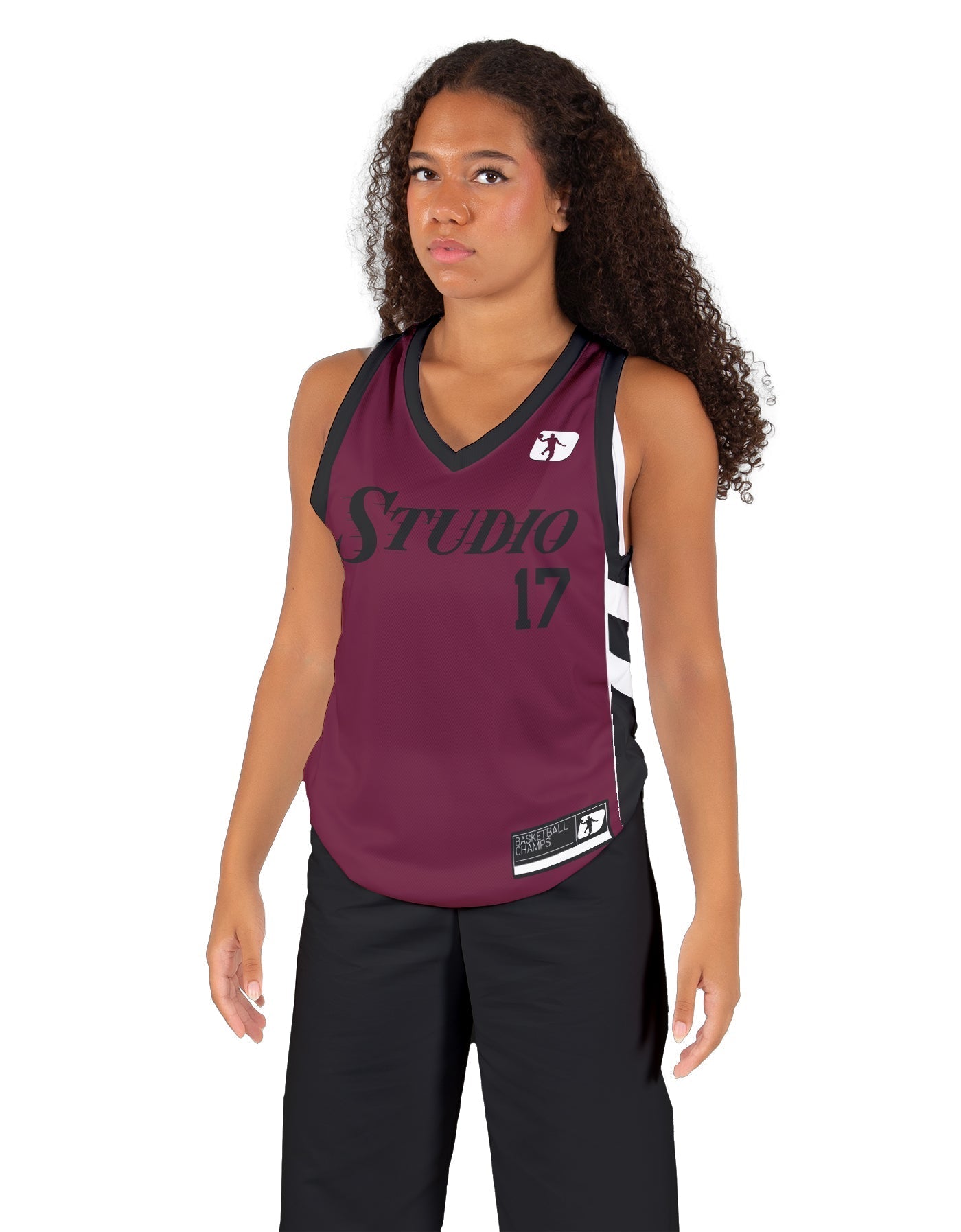 Varsity Basketball Jersey No Side Panel