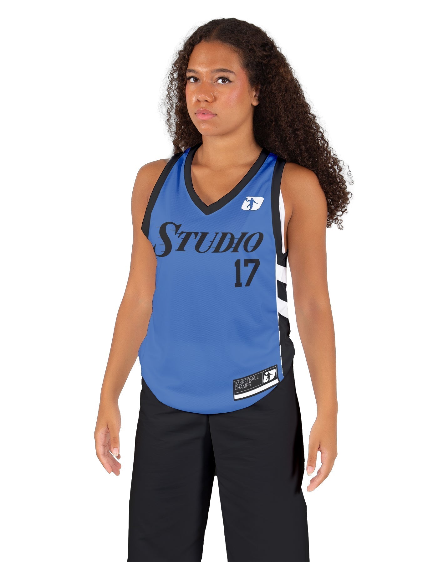 Varsity Basketball Jersey No Side Panel