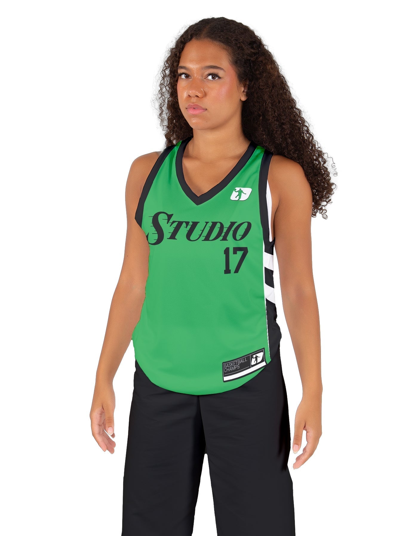 Varsity Basketball Jersey No Side Panel