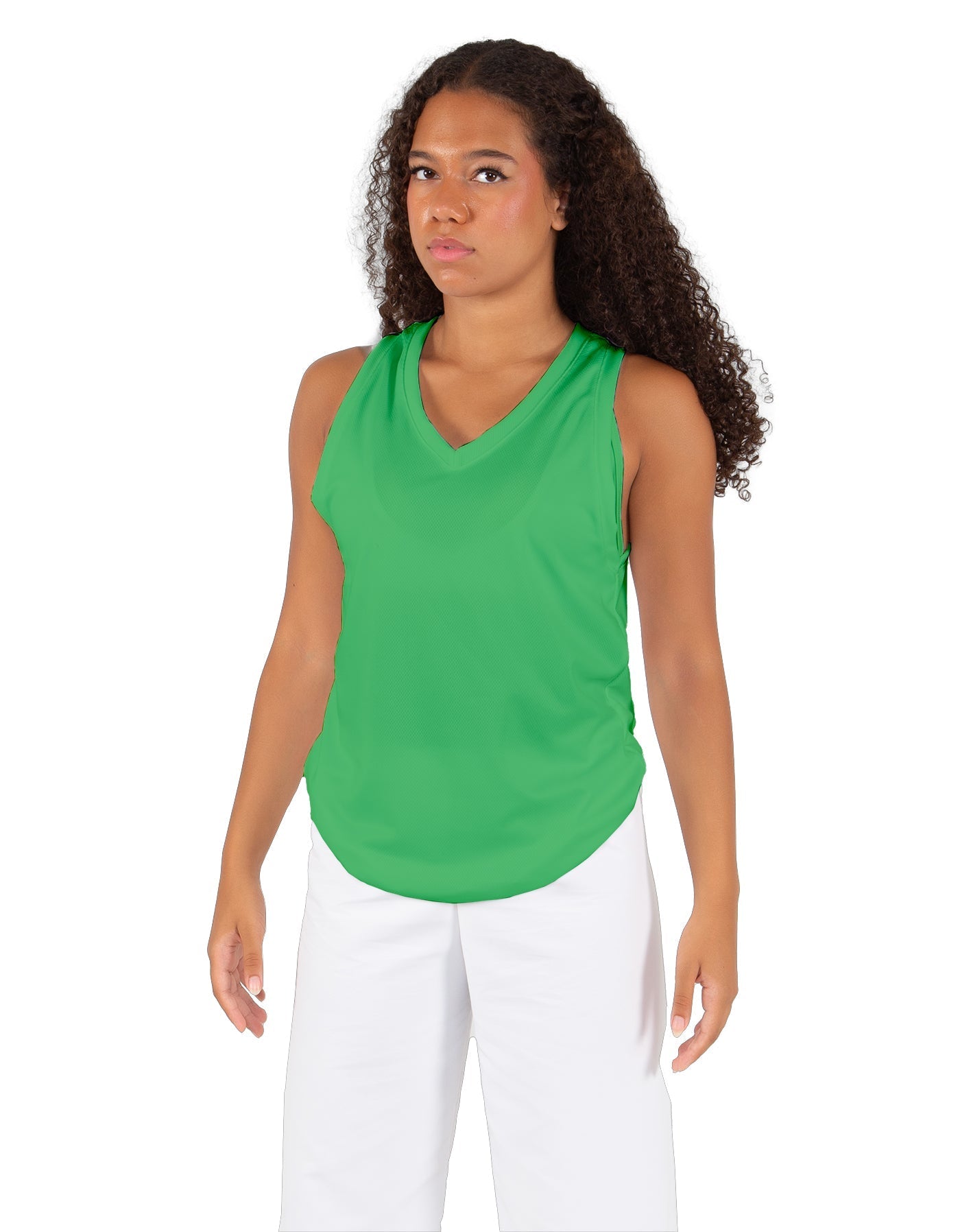 Solid Lycra Basketball Jersey No Side Panel