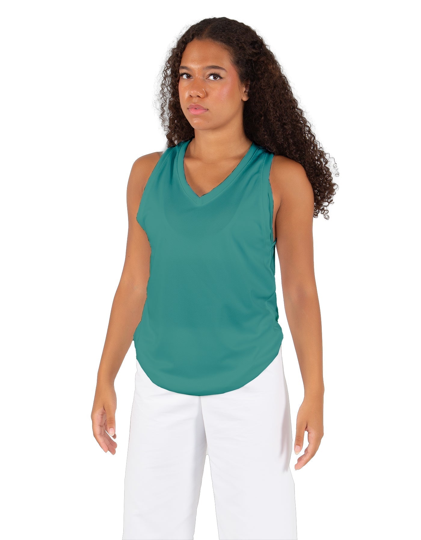 Solid Lycra Basketball Jersey No Side Panel