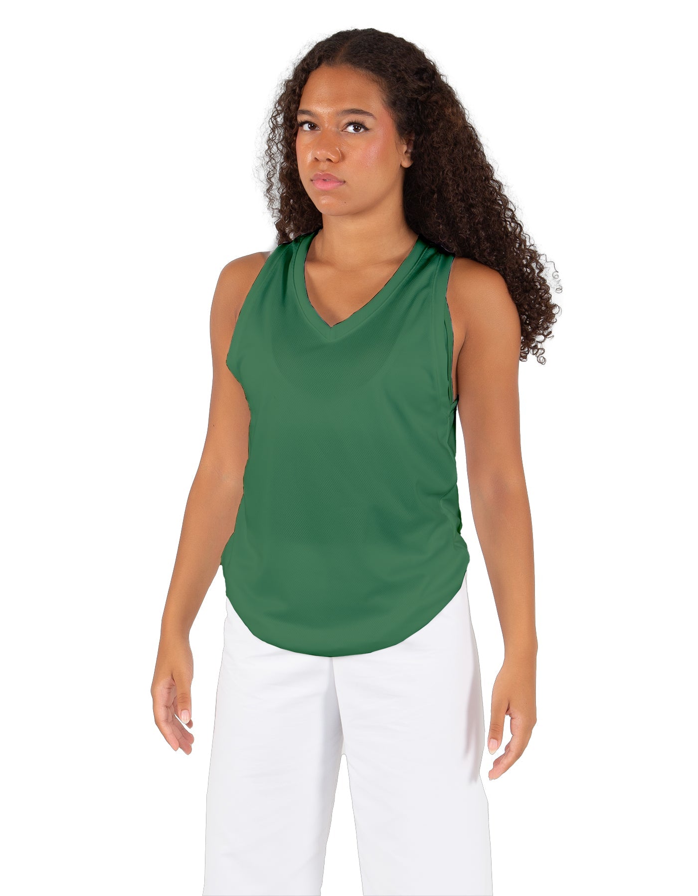 Solid Lycra Basketball Jersey No Side Panel