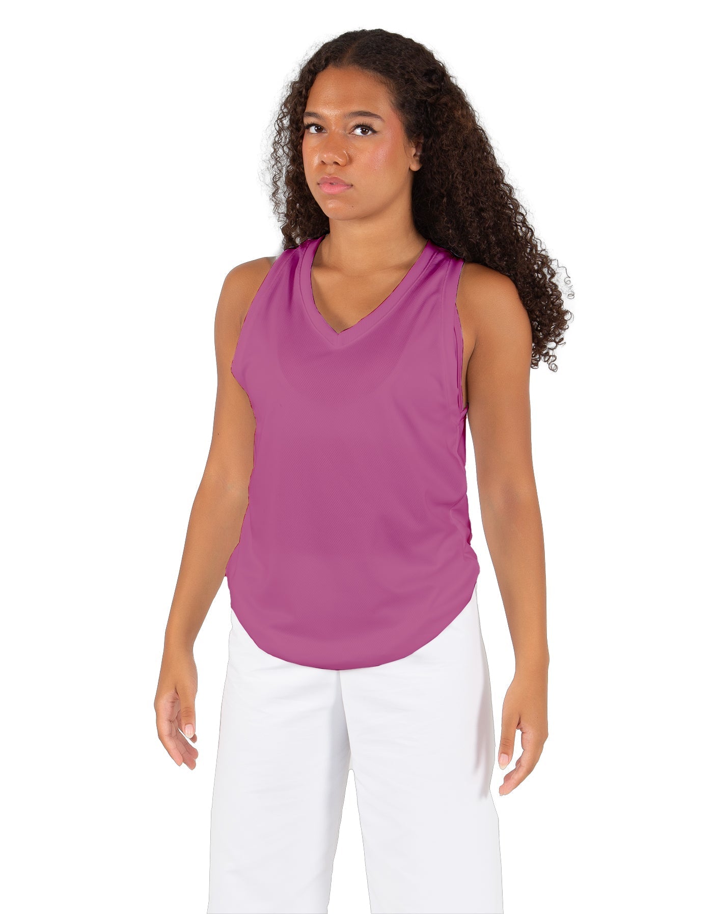 Solid Lycra Basketball Jersey No Side Panel
