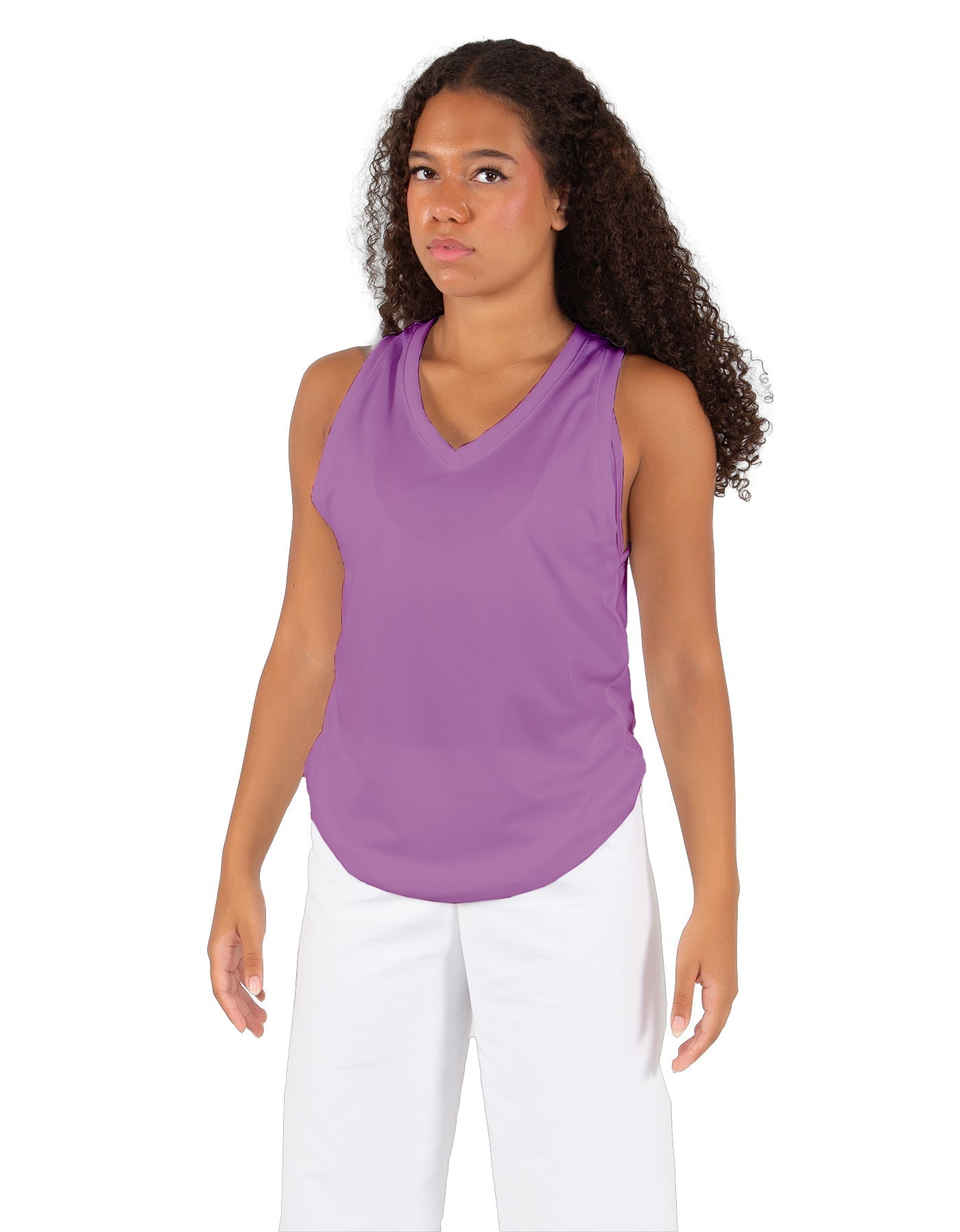 Solid Lycra Basketball Jersey No Side Panel