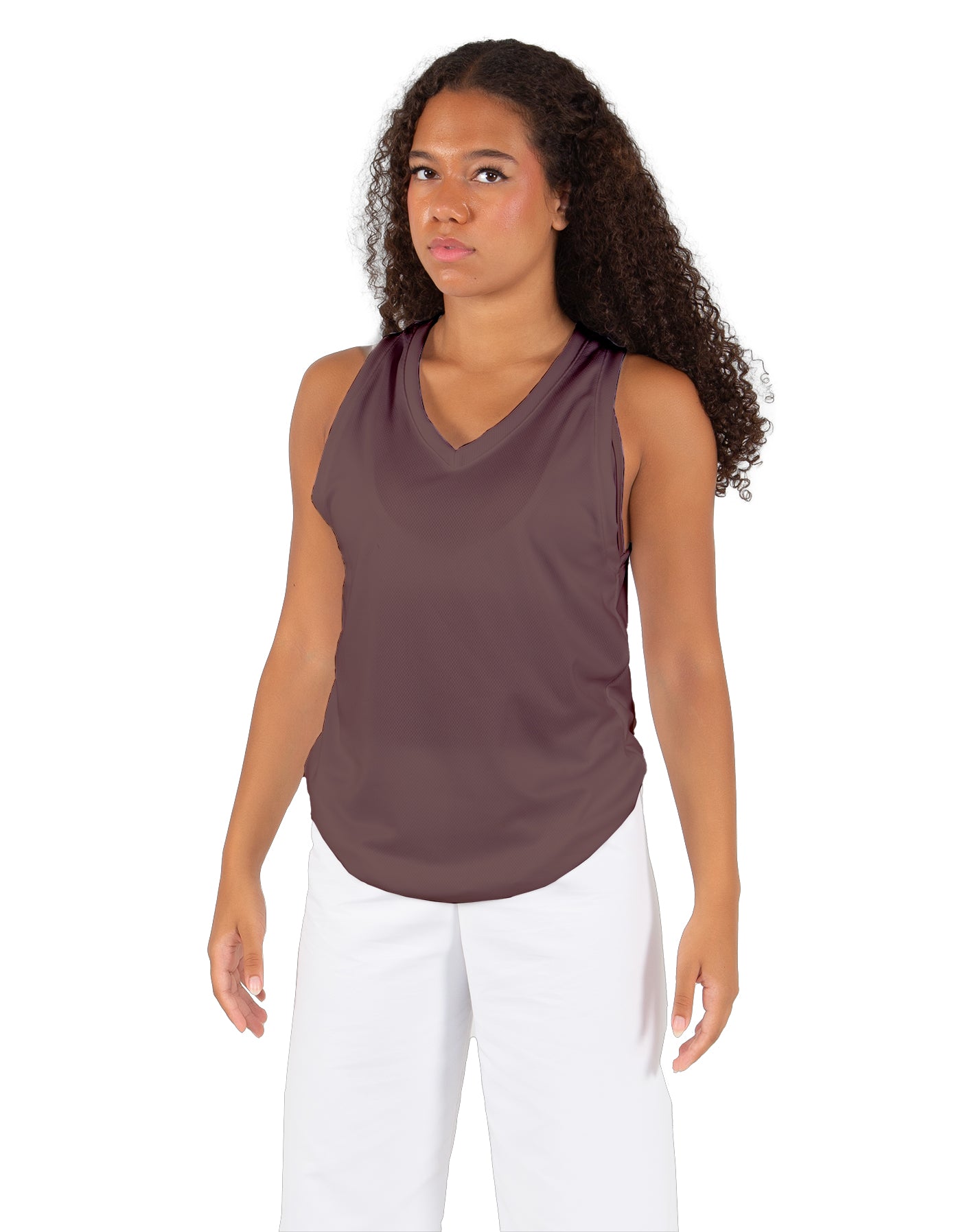 Solid Lycra Basketball Jersey No Side Panel