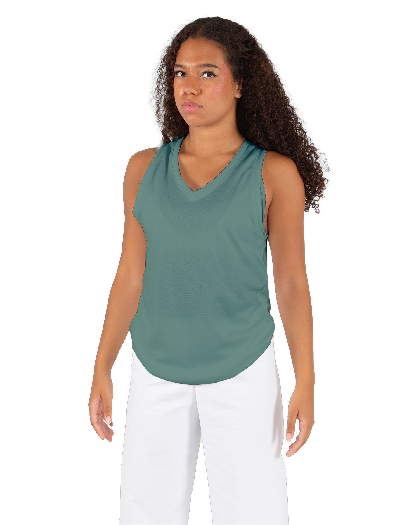 Solid Lycra Basketball Jersey No Side Panel