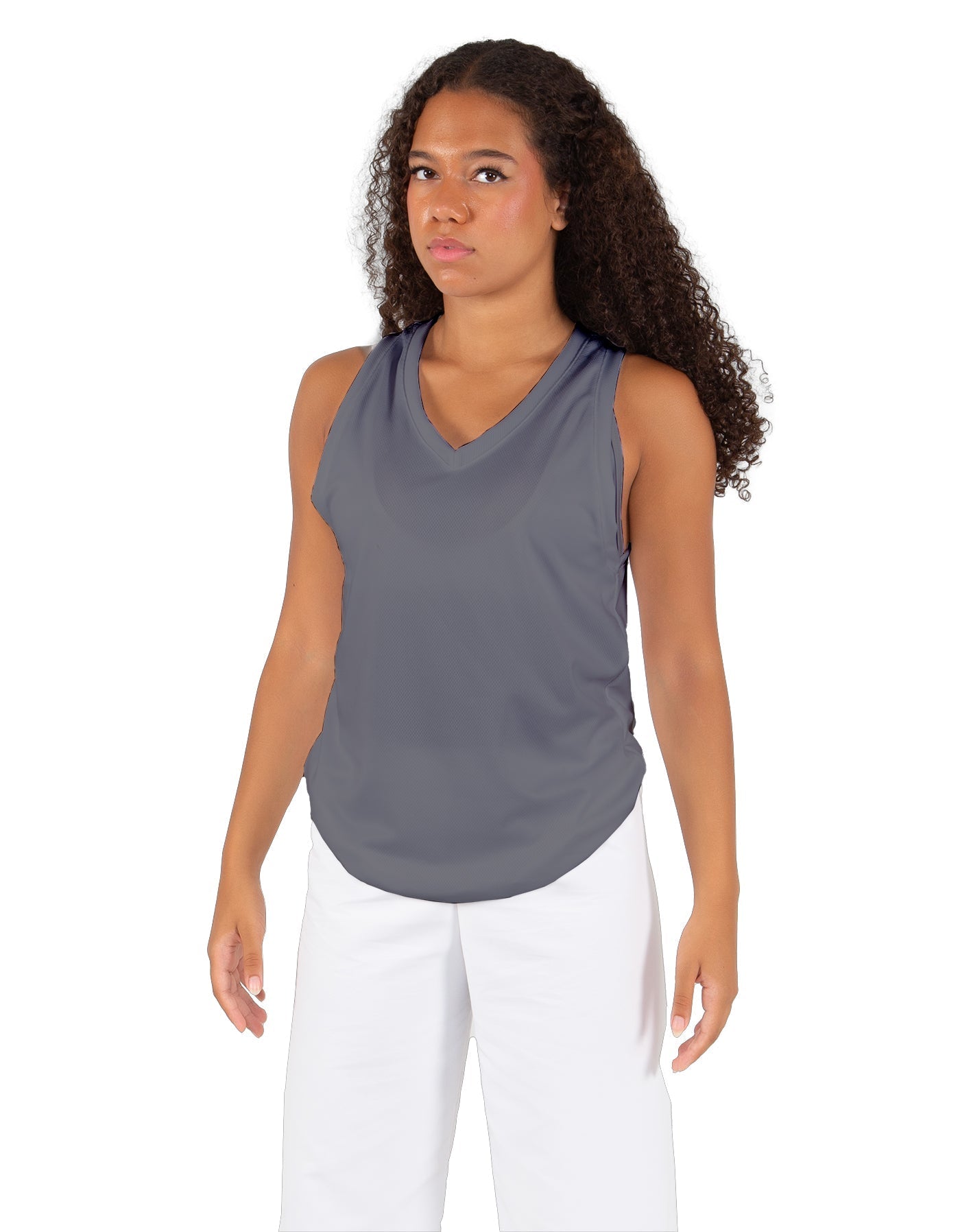 Solid Lycra Basketball Jersey No Side Panel