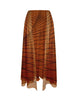 Fractal Chiffon Half Skirt