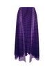 Fractal Chiffon Half Skirt
