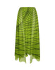 Fractal Chiffon Half Skirt
