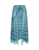 Fractal Chiffon Half Skirt