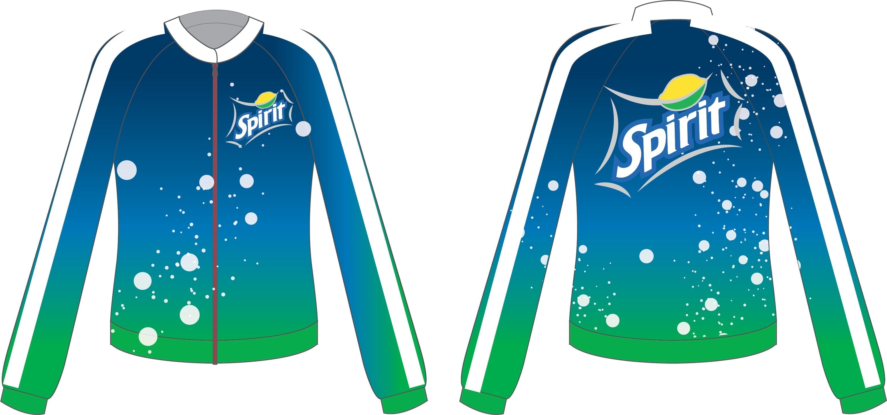 Spirit Soda Jockey Jacket Low Collar No Pocket No Rib