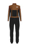 4X4 Jumpsuit with Tall Collar