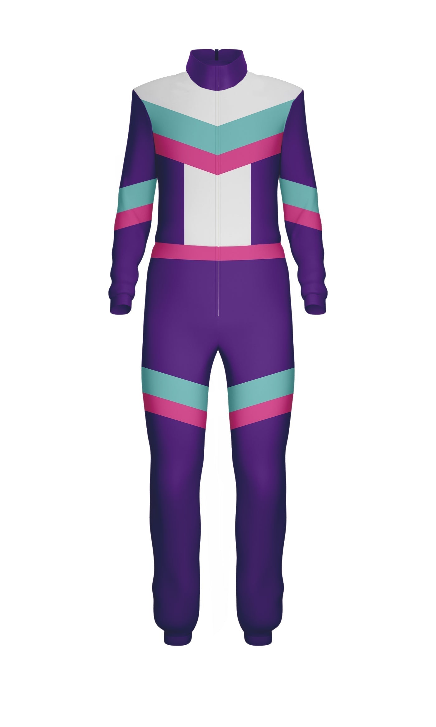 Take On Me Jumpsuit with Tall Collar