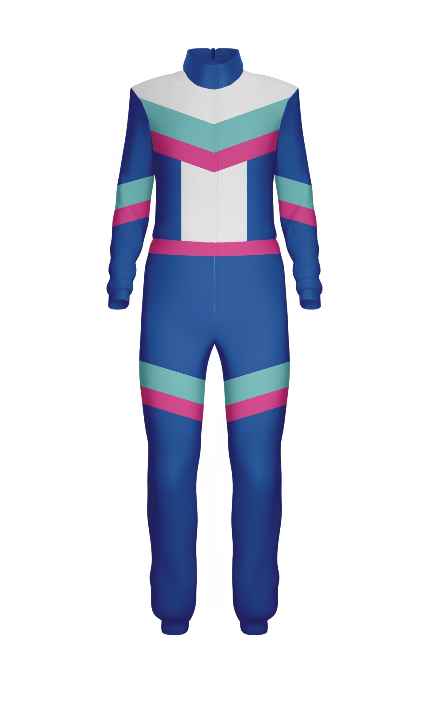 Take On Me Jumpsuit with Tall Collar
