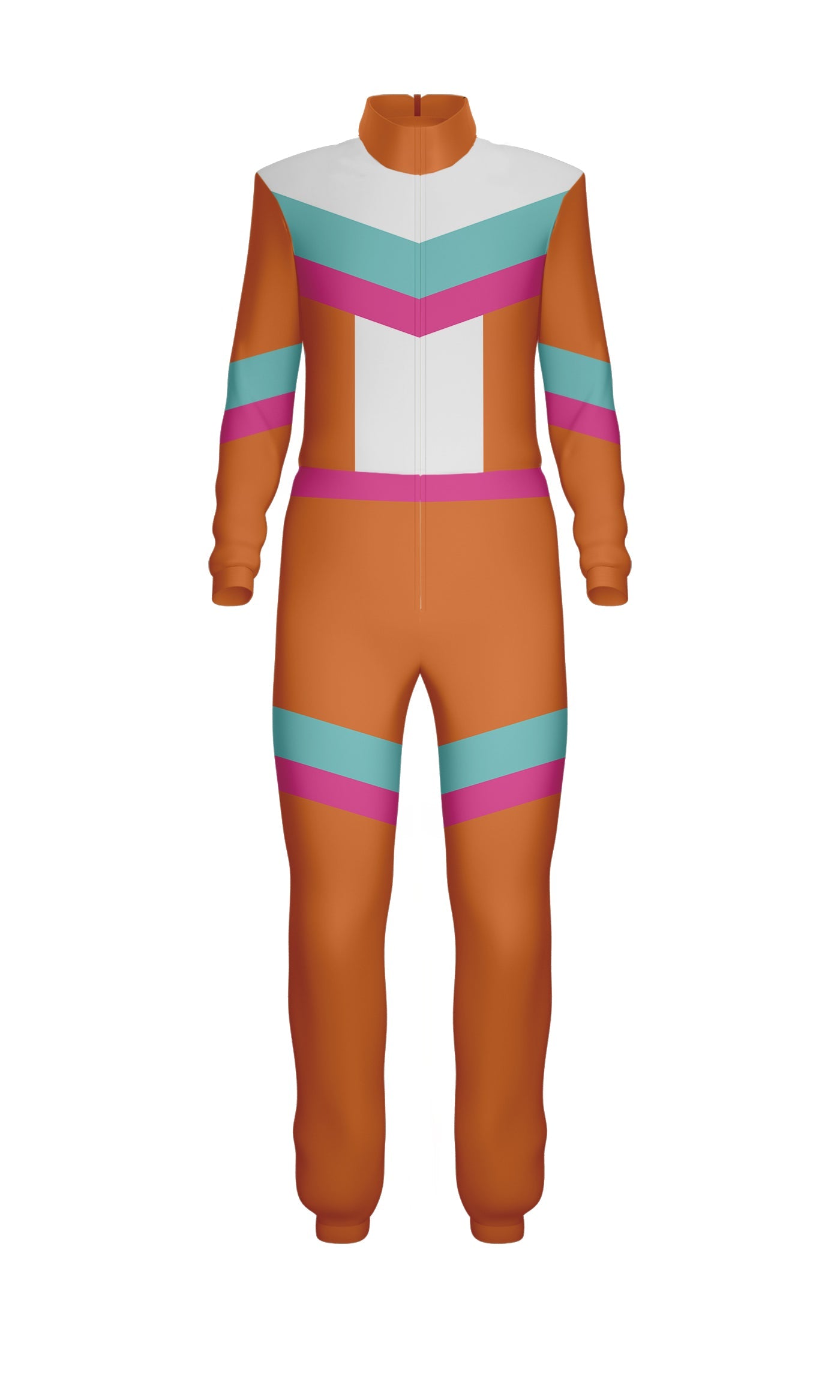 Take On Me Jumpsuit with Tall Collar