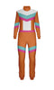 Take On Me Jumpsuit with Tall Collar