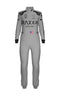 F1 Racing Jumpsuit with Tall Collar