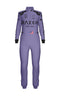 F1 Racing Jumpsuit with Tall Collar