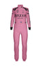F1 Racing Jumpsuit with Tall Collar