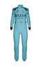 F1 Racing Jumpsuit with Tall Collar