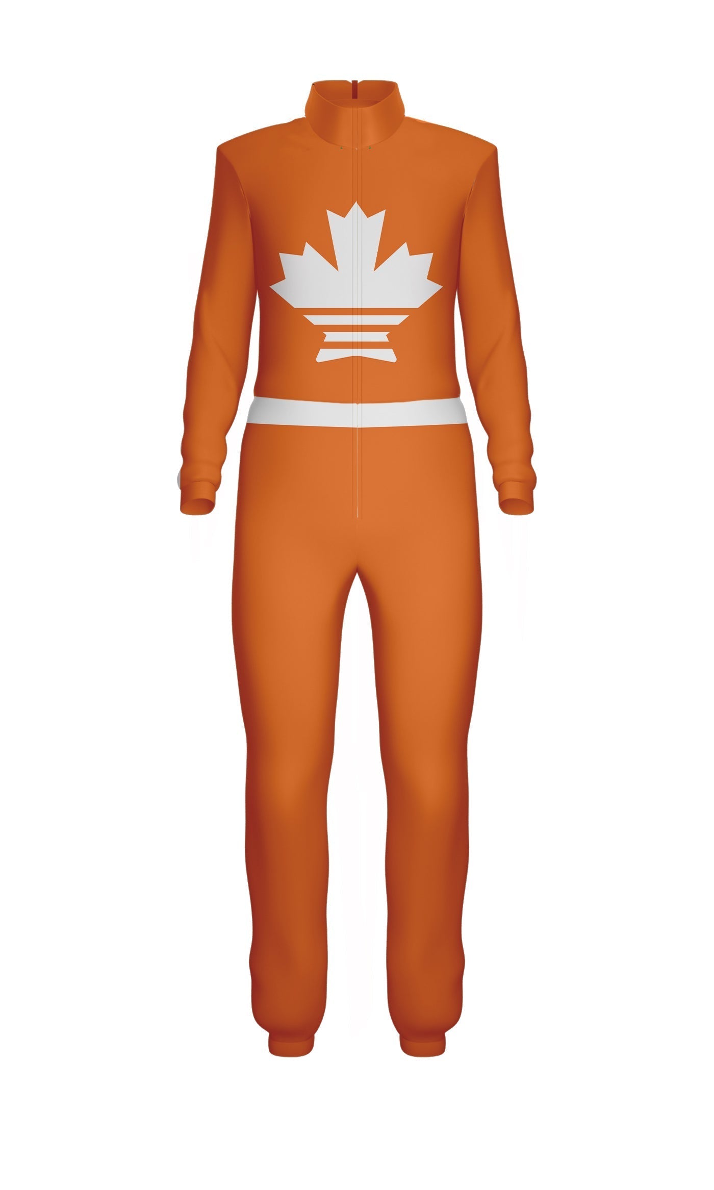 All City Jumpsuit with Tall Collar