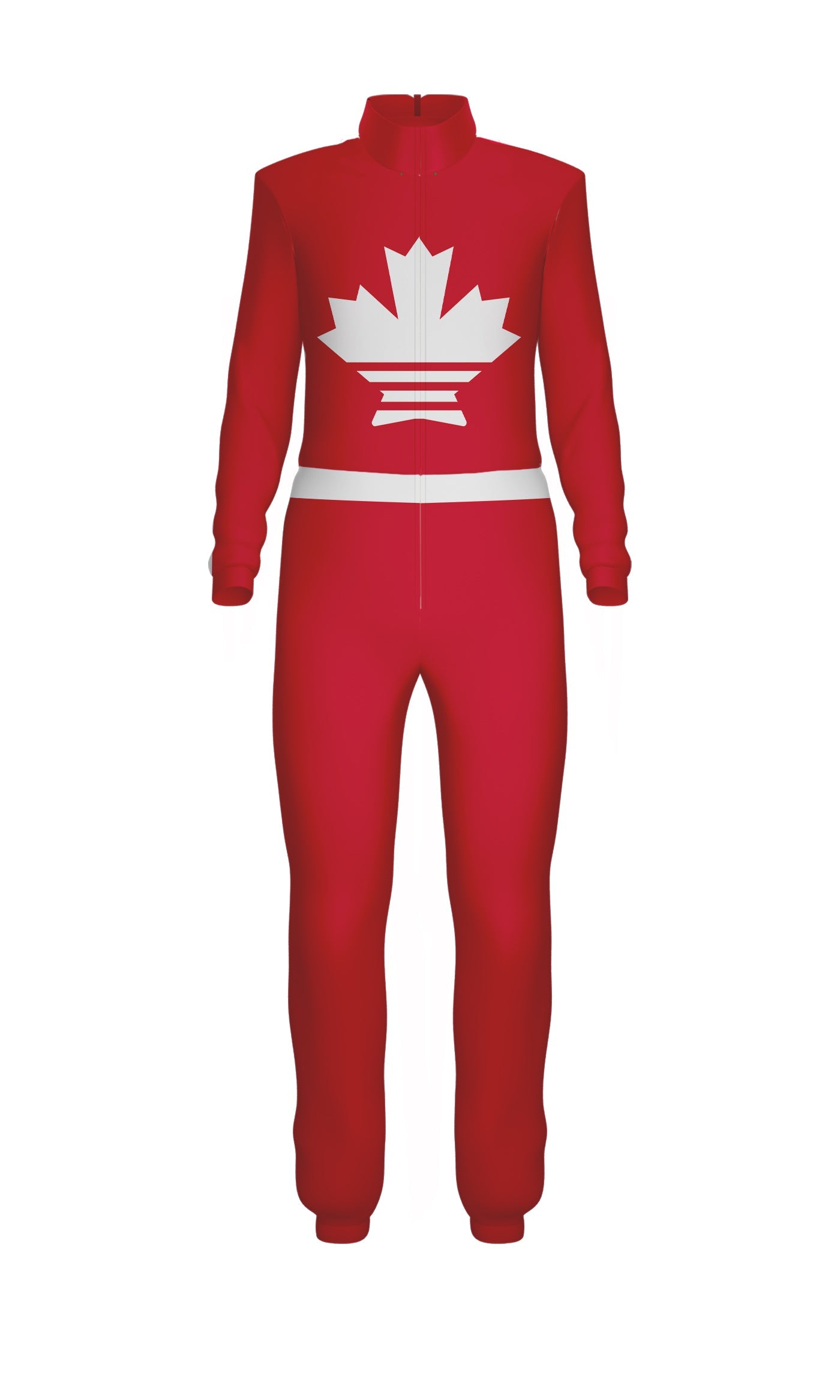 All City Jumpsuit with Tall Collar
