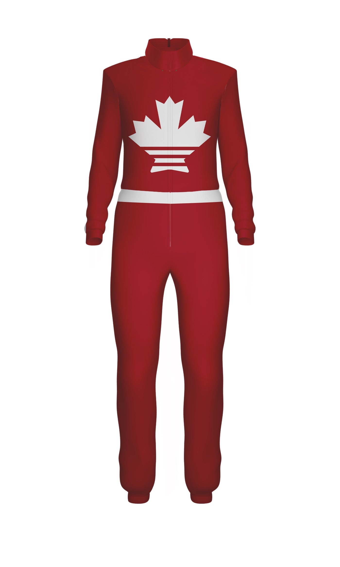 All City Jumpsuit with Tall Collar