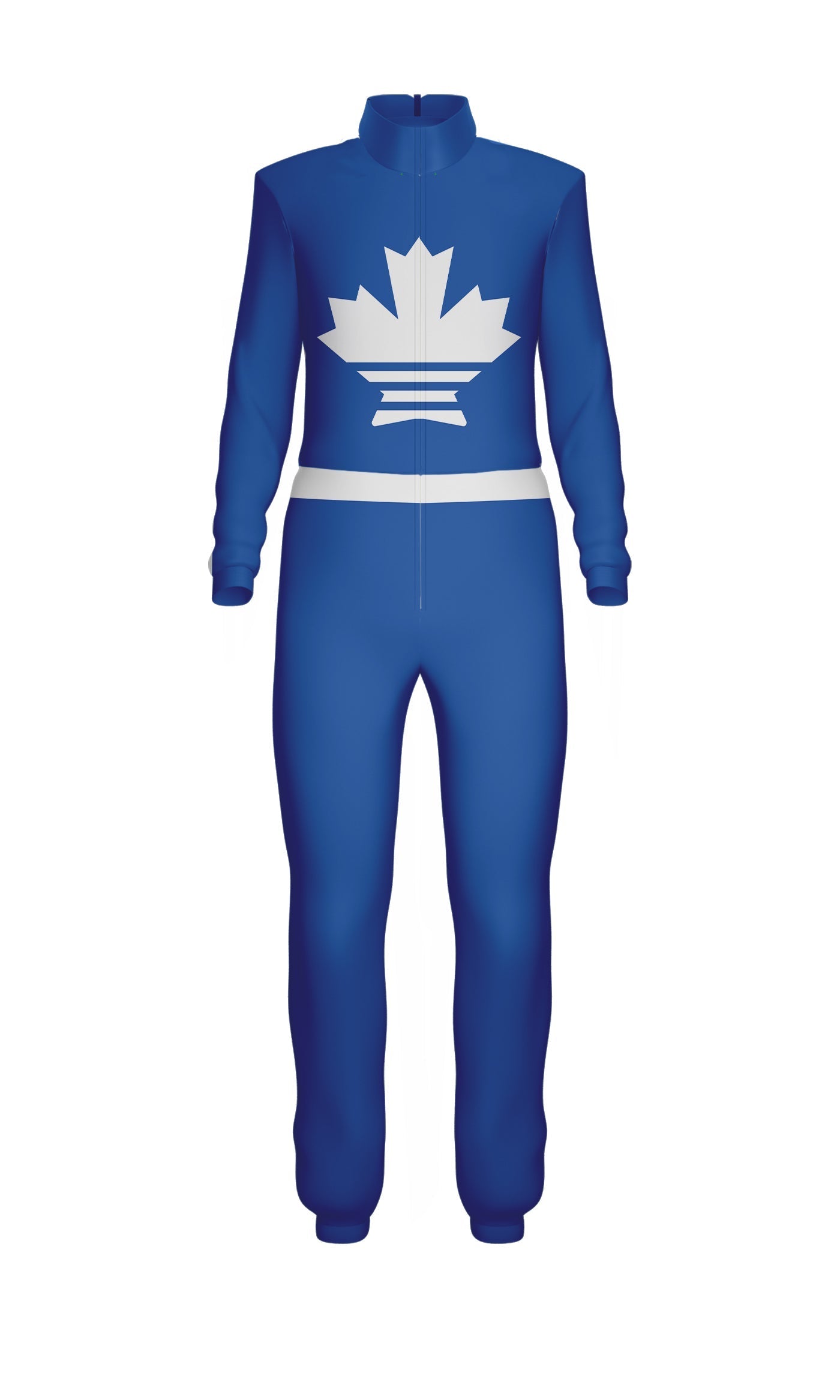 All City Jumpsuit with Tall Collar