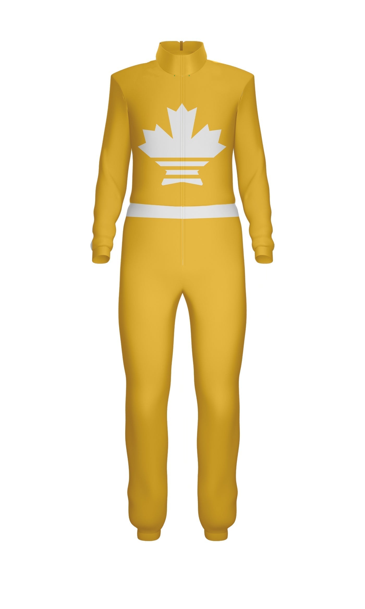All City Jumpsuit with Tall Collar