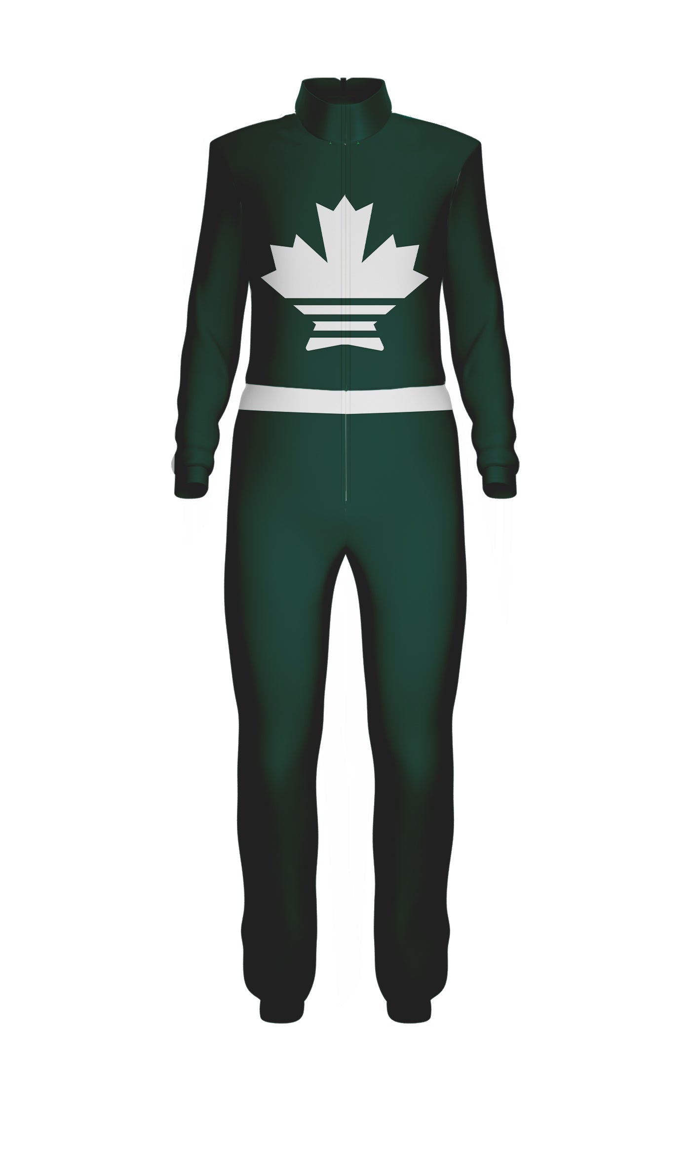 All City Jumpsuit with Tall Collar