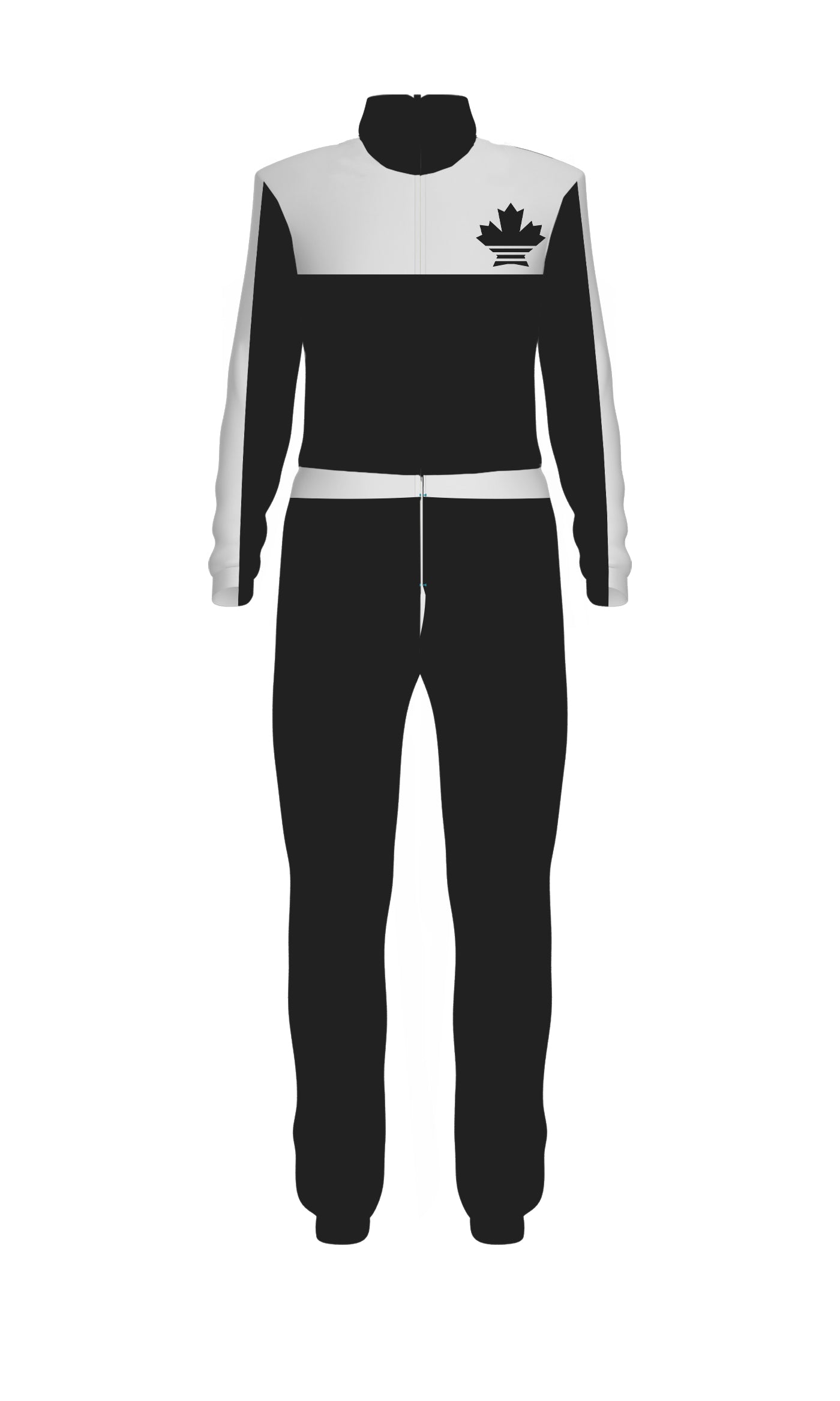 Get On Track Jumpsuit with Tall Collar