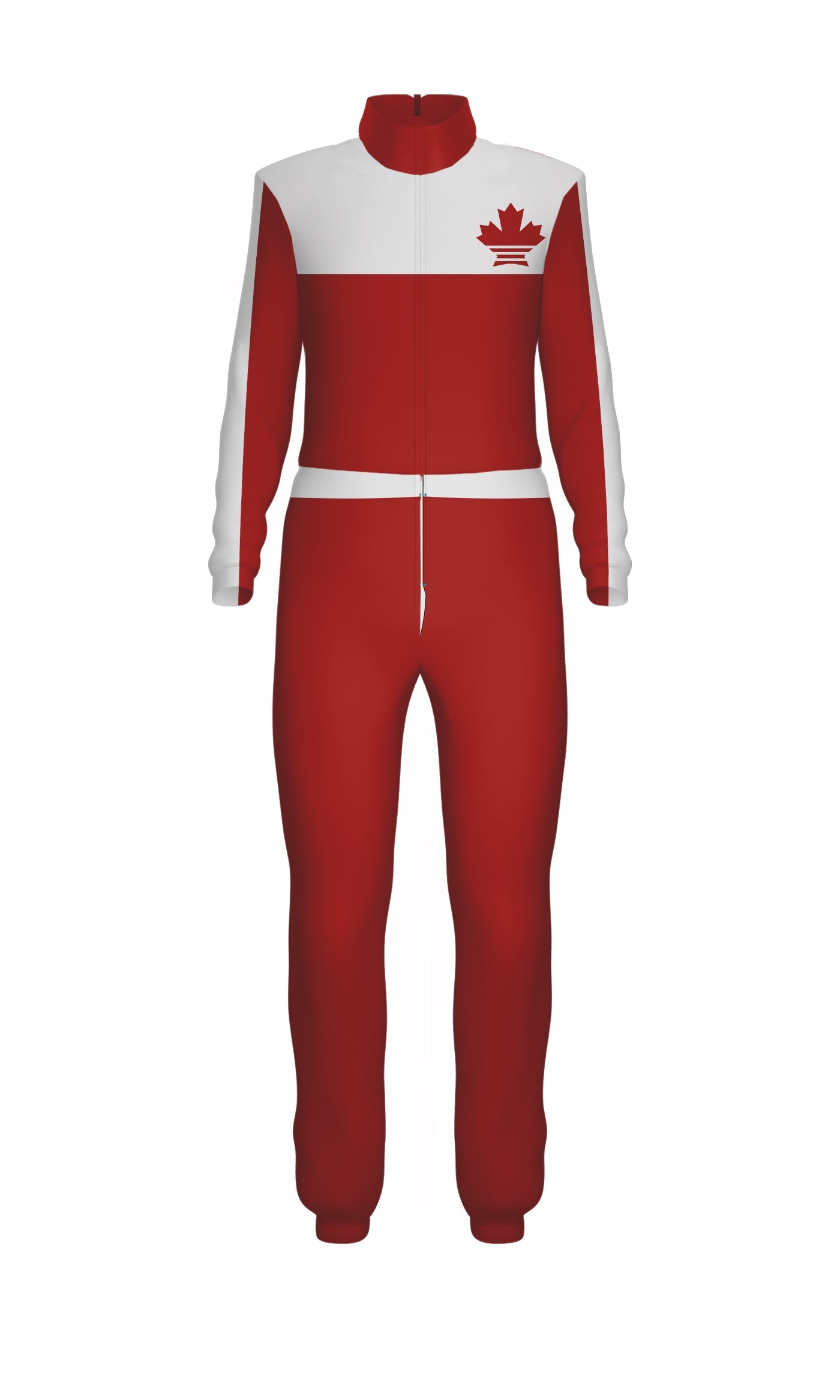 Get On Track Jumpsuit with Tall Collar