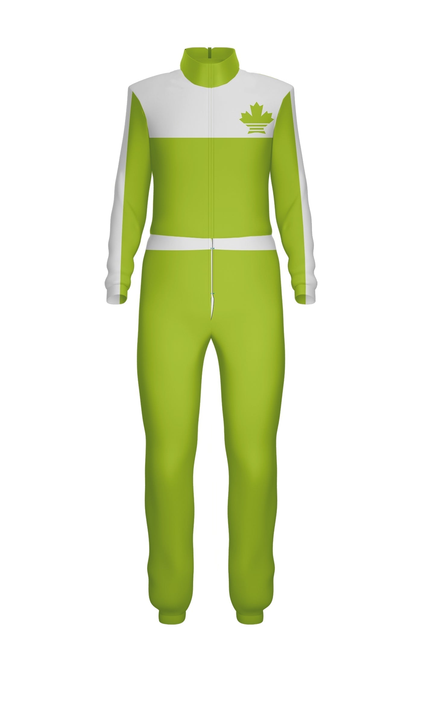 Get On Track Jumpsuit with Tall Collar