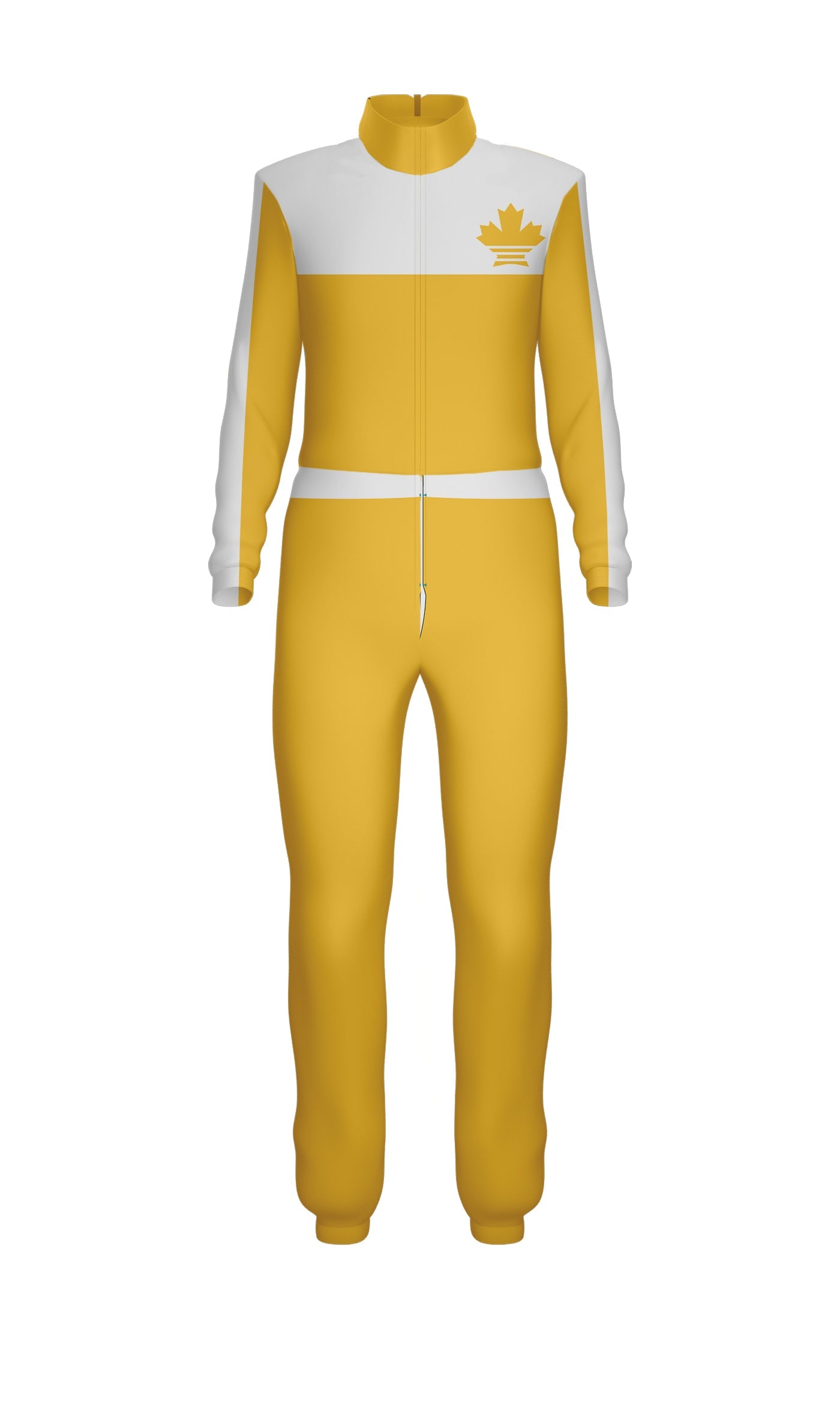 Get On Track Jumpsuit with Tall Collar