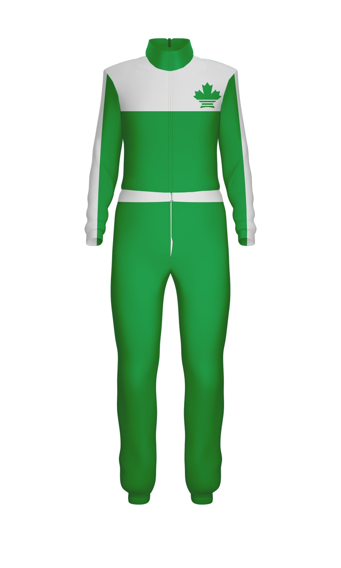 Get On Track Jumpsuit with Tall Collar