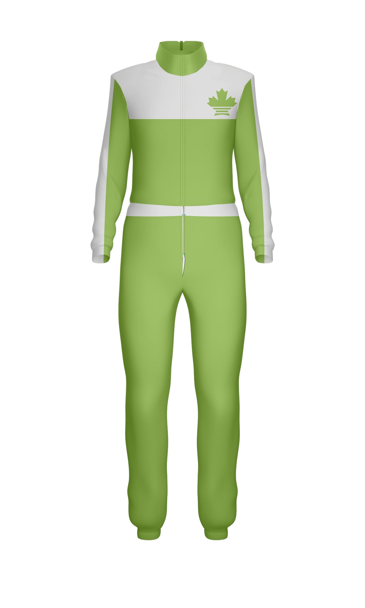 Get On Track Jumpsuit with Tall Collar