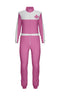 Get On Track Jumpsuit with Tall Collar
