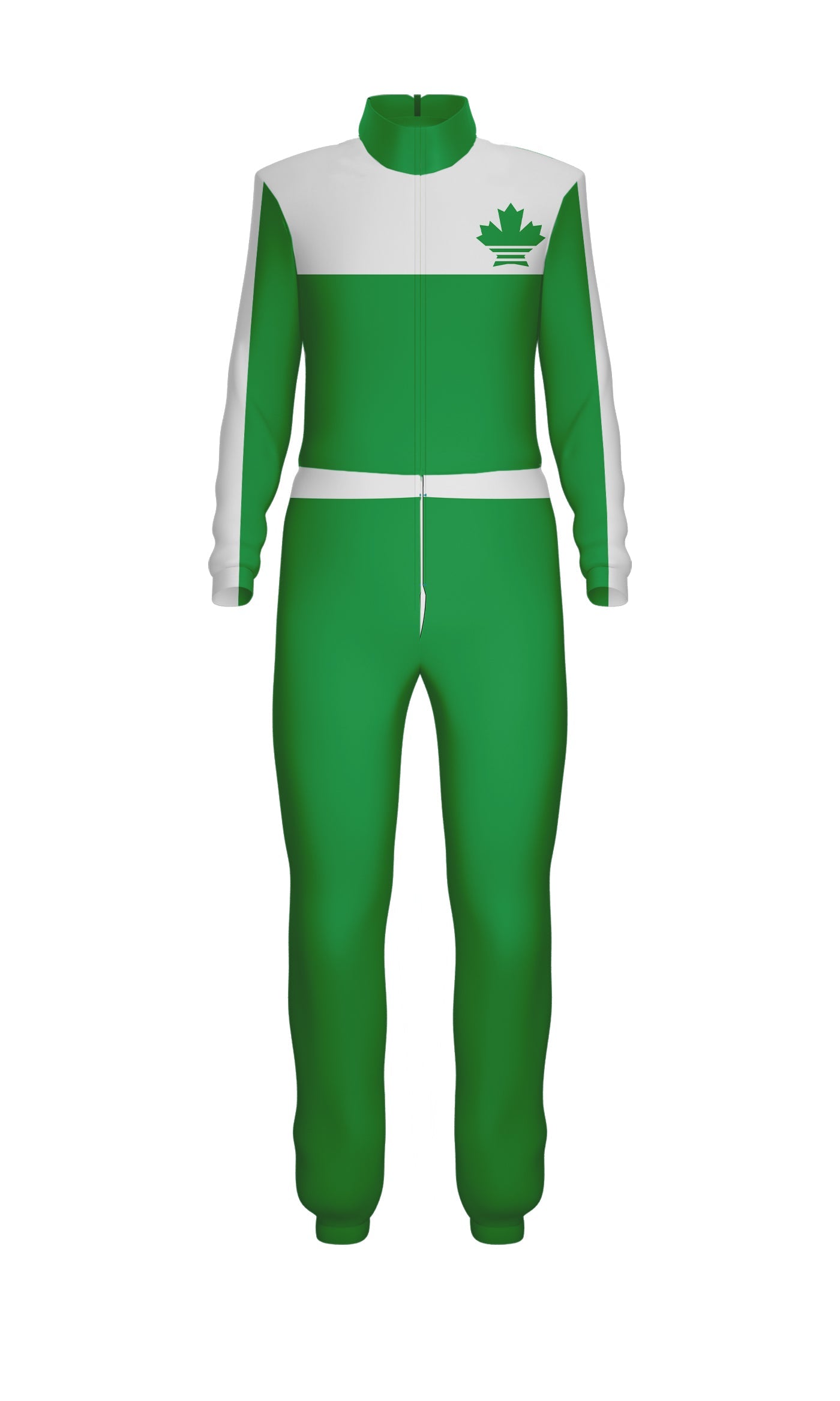 Get On Track Jumpsuit with Tall Collar