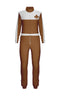 Get On Track Jumpsuit with Tall Collar