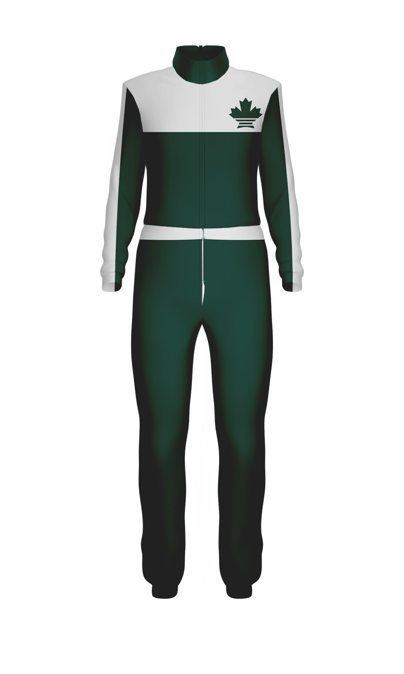 Get On Track Jumpsuit with Tall Collar