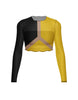 Modern Remix LS Mesh Crop Top