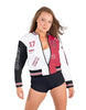 Varsity Cropped Varsity Jacket Low Collar